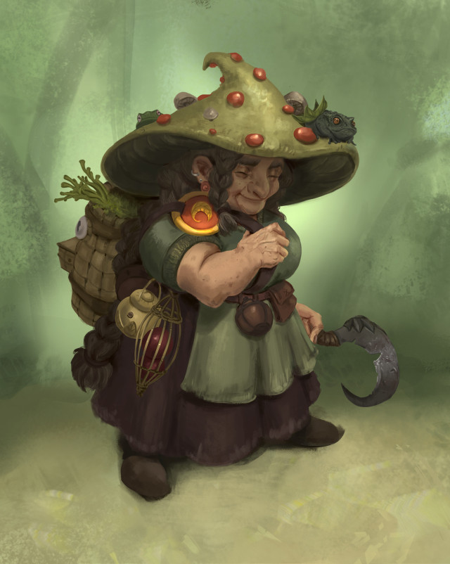 A Gnome Druid